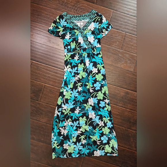croft & barrow Dresses & Skirts - Croft & Barrow Womens Floral Maxi Long Dress XL